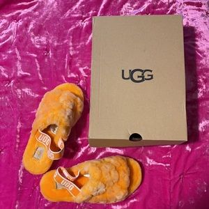 UGG Fluff Yeah Slide Poppy